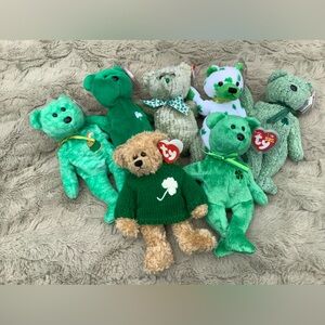 Beanie Baby Green Bears